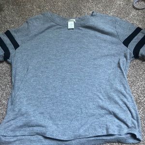 Bozzolo gray cropped top